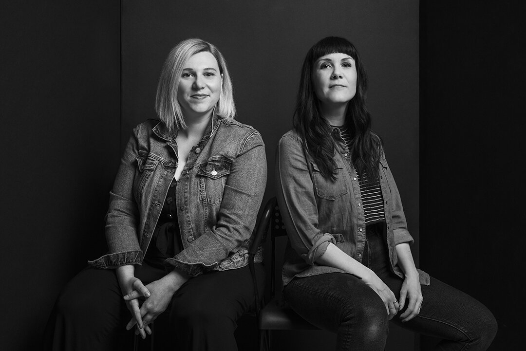 Les animatrices du podcast Captives Annie Laurin et Michèle Ouellette